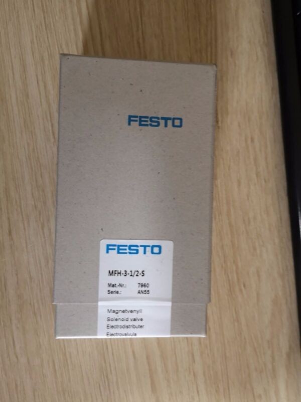 1PC New Festo MFH-3-1/2-S 7960 Solenoid Valve Brand 1PC New Festo MFH-3-1/2-S 7960 Solenoid Valve Brand