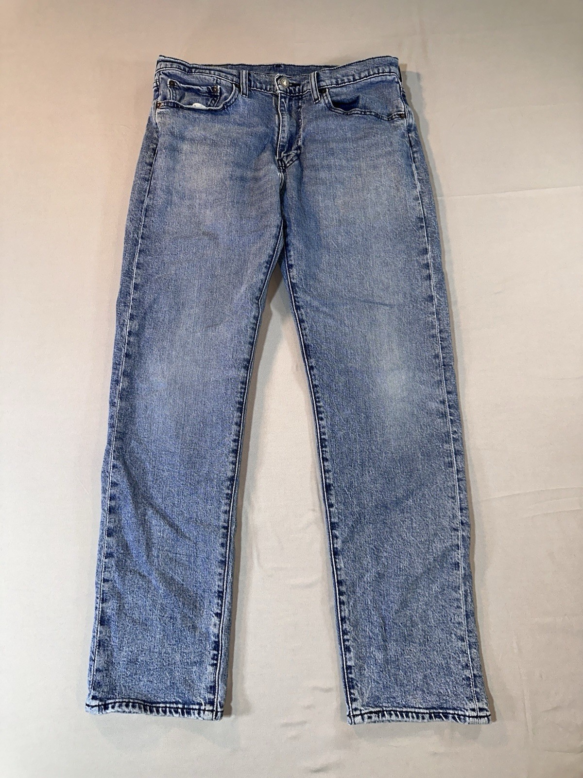 Levi\'s Premium Lot 502 Regular Taper Fit Jeans Stretch Med Wash Denim 32x32 Levi\'s Premium Lot 502 Regular Taper Fit Jeans Stretch Med Wash Denim 32x32