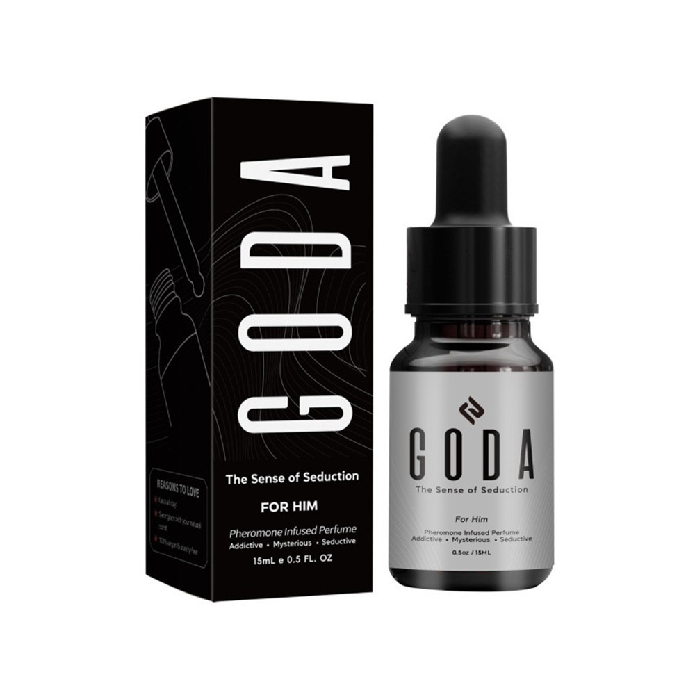 2026 GODA For Him Pheromones Cologne for Men Infused with Real Pheromones 15ml