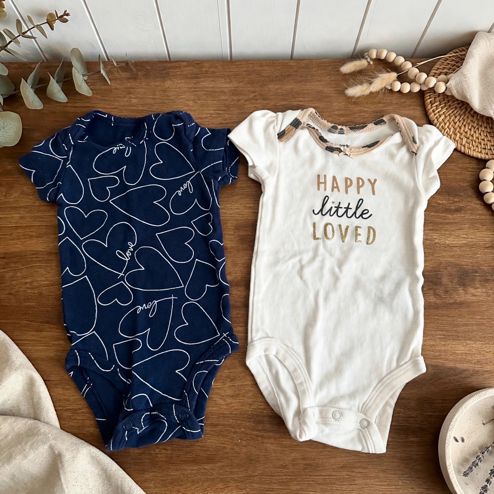 Carter's Baby Girl Bodysuits 3m Carter's Baby Girl Bodysuits 3m
