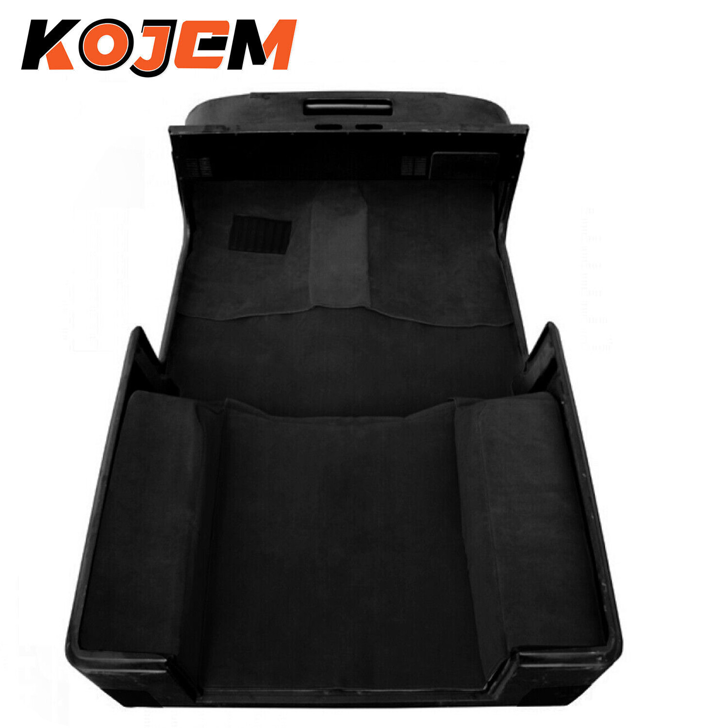 KOJEM 6 Pcs Carpet Kit Floor Mat Black Full Set For TJ Jeep Wrangler 1997-2006