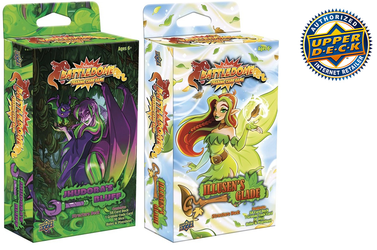 Upper Deck Neopets Jhudora’s Bluff & Illusen’s Glade BOTH Decks SEALED^ Upper Deck Neopets Jhudora’s Bluff & Illusen’s Glade BOTH Decks SEALED^