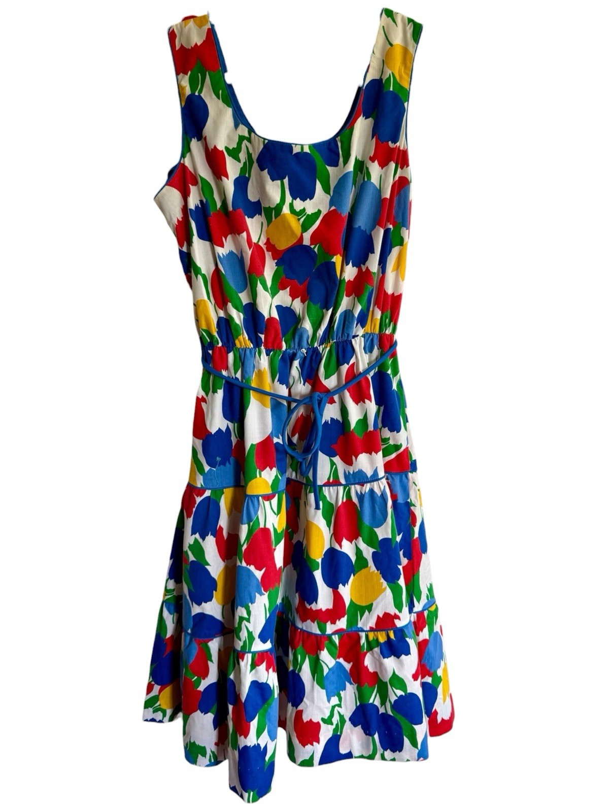 Vintage Tulip Dress Fits Today’s 10/12 Rare Jenny Floral Vintage Tulip Dress Fits Today’s 10/12 Rare Jenny Floral