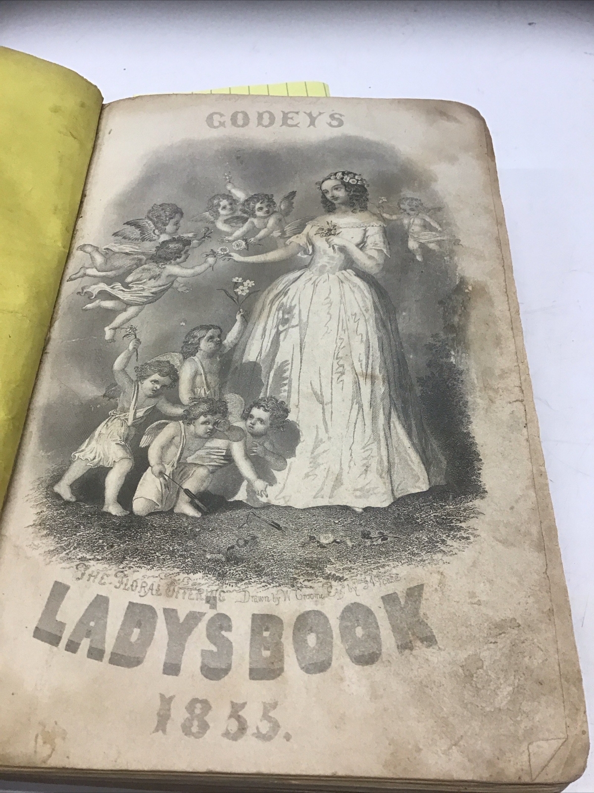 Godey\'s Magazine and Lady\'s Book 1854 Error Volume January 1855, Feb. - Dec 1854