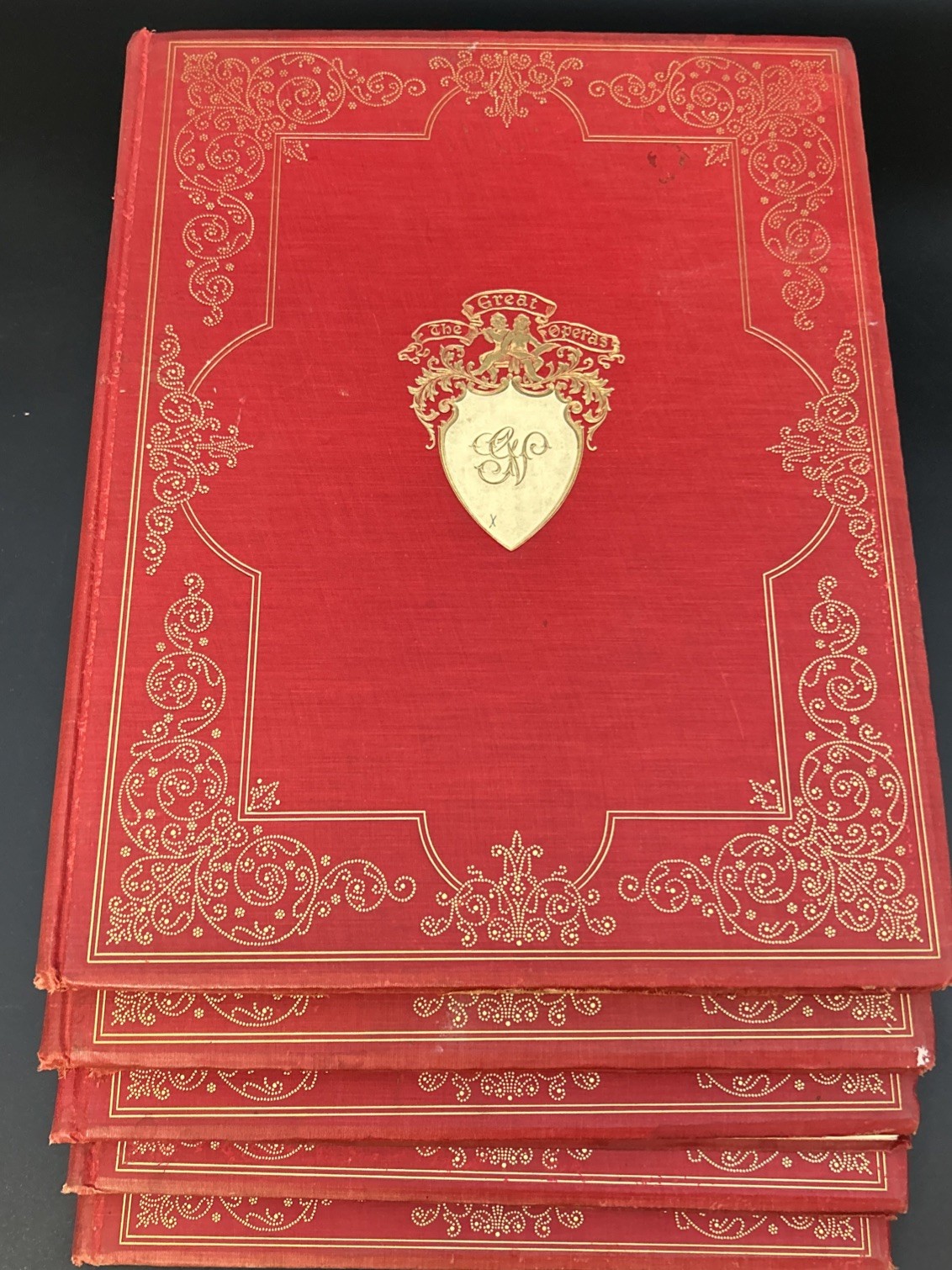 1899 Great Operas 5 Vol Set Verdi Edition EST Roebling House N.j Ltd #45/50 Big 1899 Great Operas 5 Vol Set Verdi Edition EST Roebling House N.j Ltd #45/50 Big