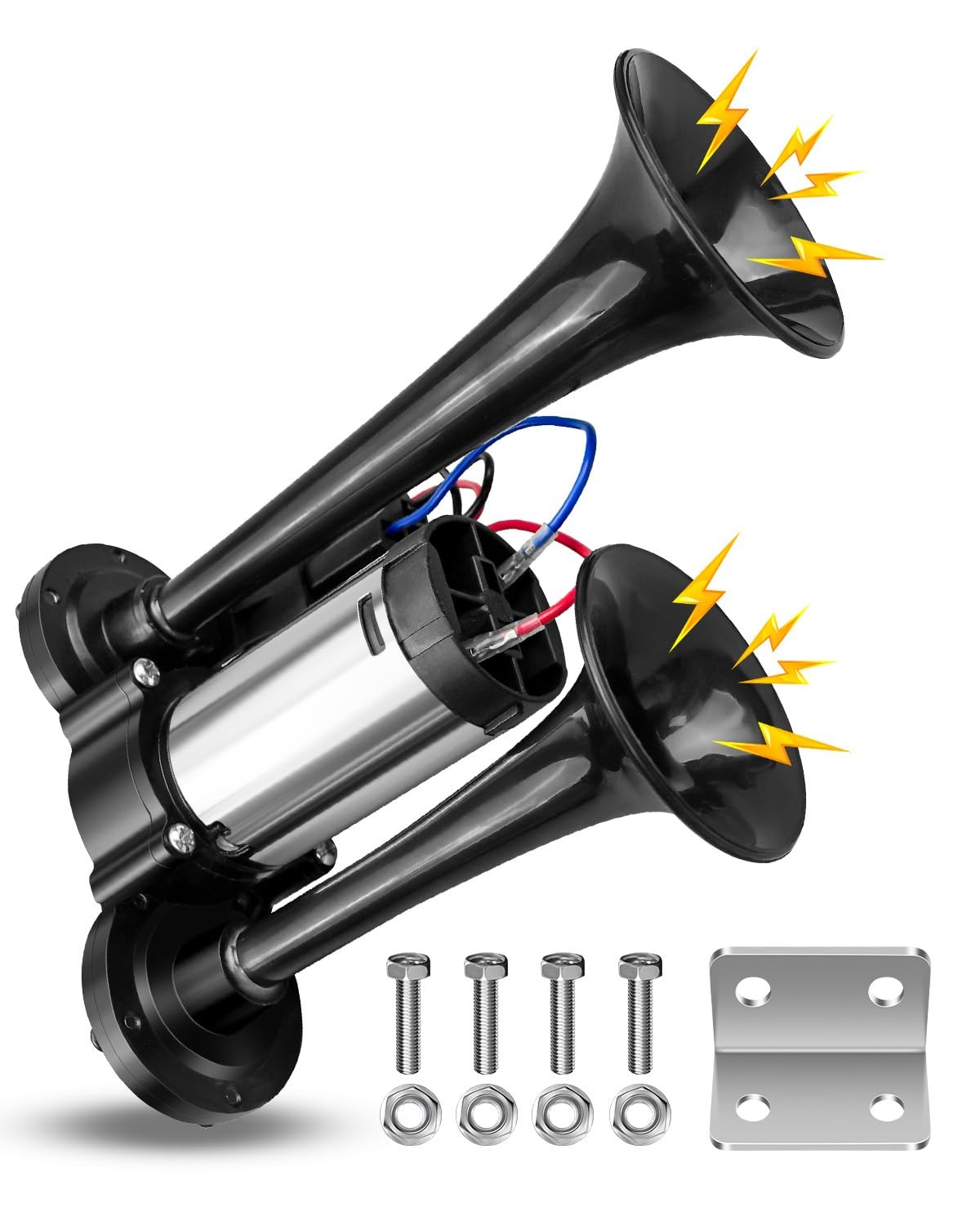 600DB Air Horn Dual Trumpets