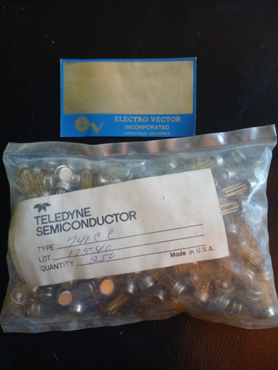 Teledyne Semiconductor 741CE NOS Teledyne Semiconductor 741CE NOS