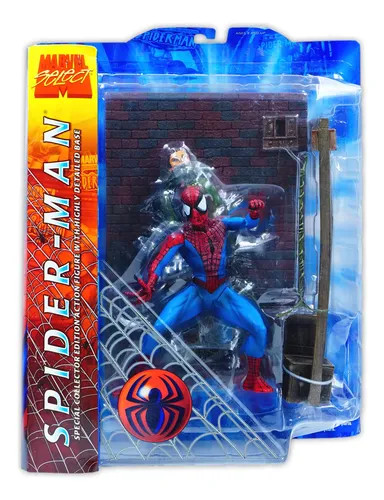 2002 Marvel Diamond Select Spider-Man Special Collector Edition Figure Boxed 2002 Marvel Diamond Select Spider-Man Special Collector Edition Figure Boxed