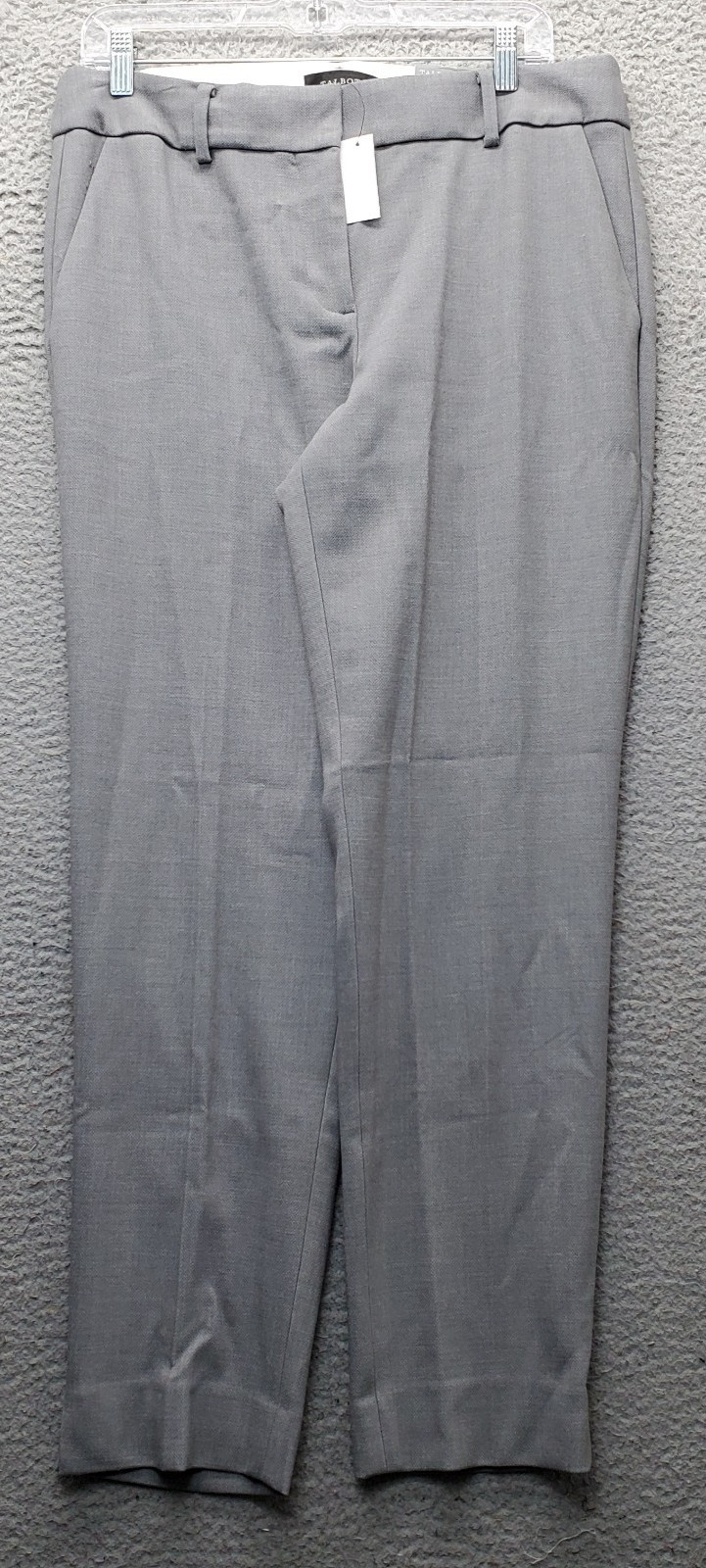 Talbots Hampshire Ankle Pants Womens 10 Gray Stretch Flat Front Straight Leg Talbots Hampshire Ankle Pants Womens 10 Gray Stretch Flat Front Straight Leg