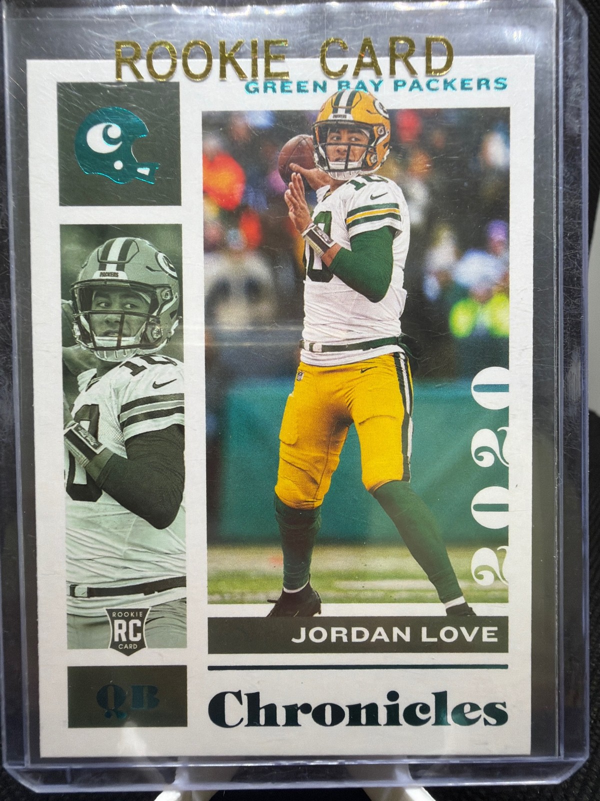 2020 Panini Chronicles #38 Jordan Love Green