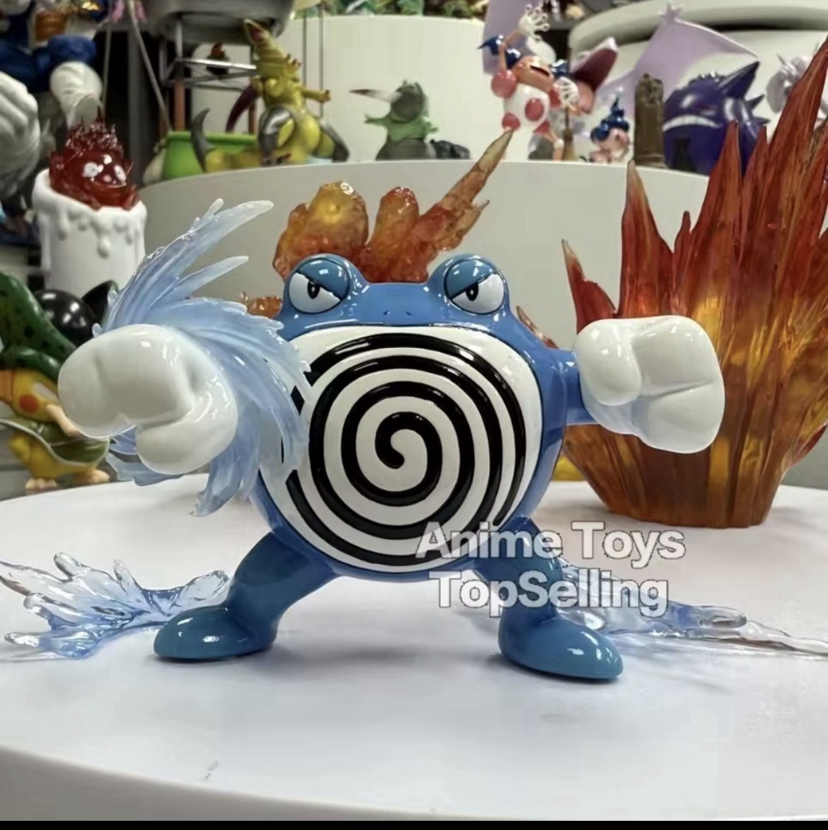 Pokemon Poliwrath Anime Action Figure Pvc Collection Model Toys Gifts 6cm/2.36in Pokemon Poliwrath Anime Action Figure Pvc Collection Model Toys Gifts 6cm/2.36in