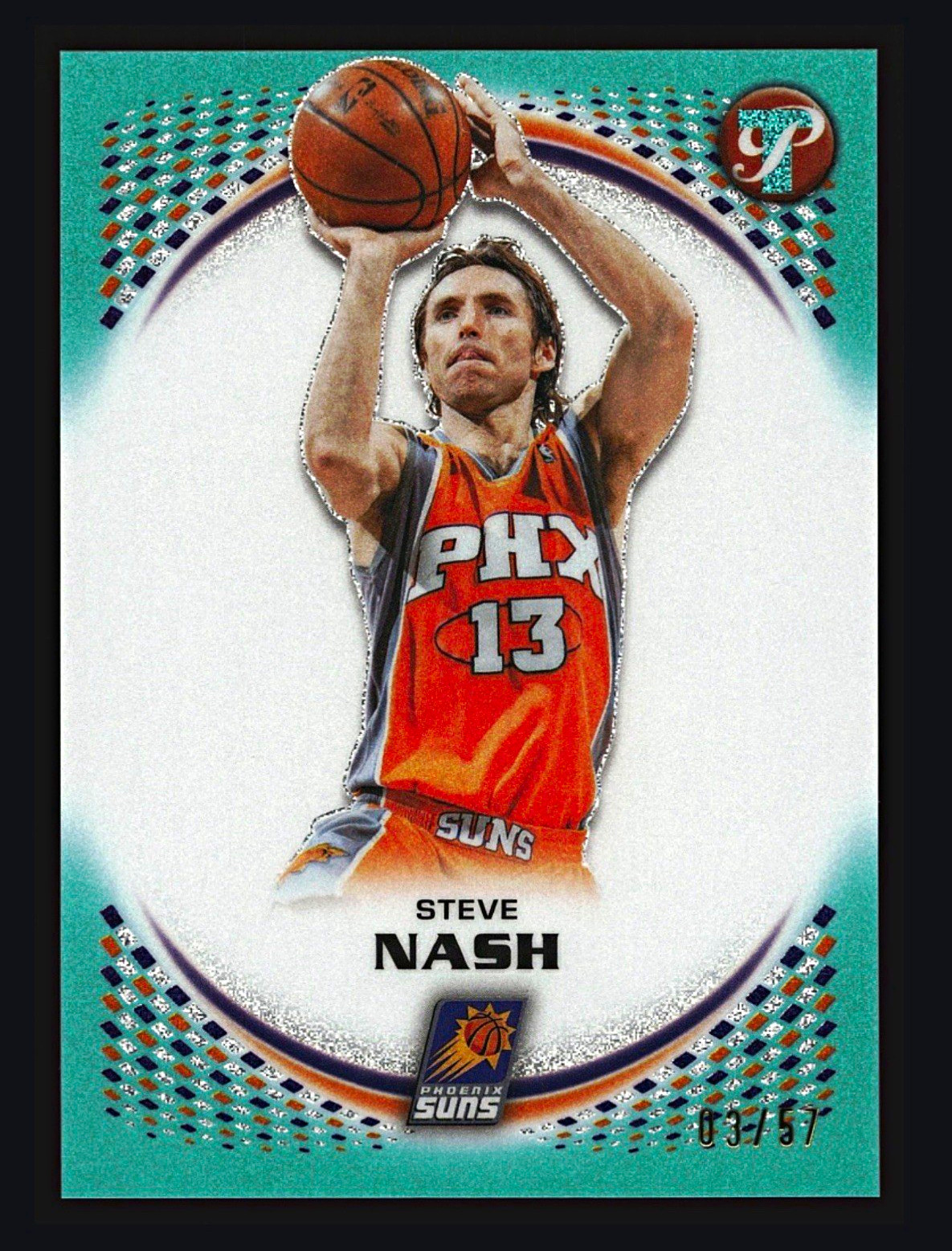 Topps 2025-2026 Pristine Steve Nash Phoenix Suns #22 Refractor 03/57