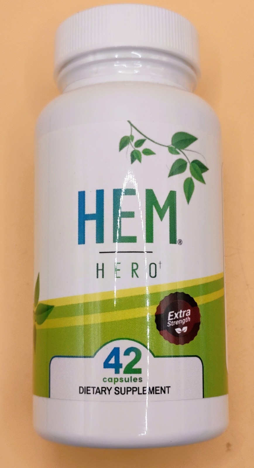 Hem Hero Hemorroides Extra Fuerza Suplemento Venas Circulación Natural Cápsulas