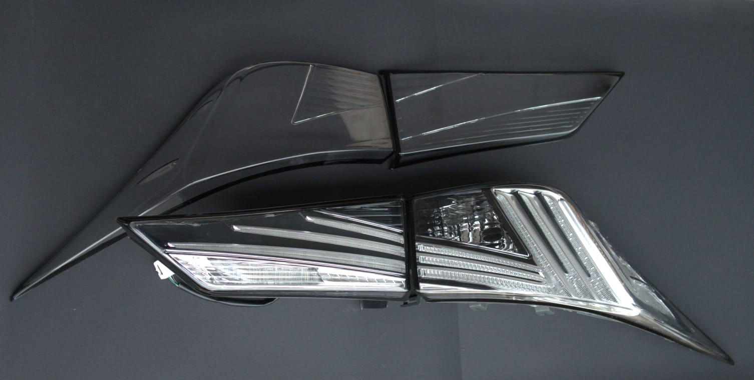 2014 - 2020 Lexus IS350 / 250 / 300 Clear Tail Light Lenses 2014 - 2020 Lexus IS350 / 250 / 300 Clear Tail Light Lenses