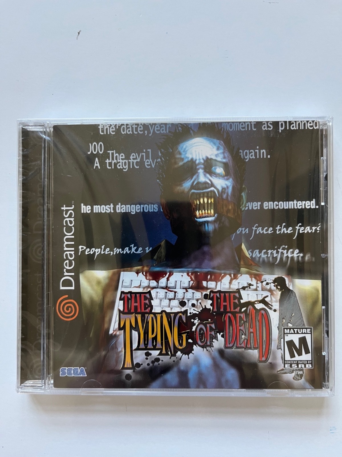 The Typing of the Dead (Sega Dreamcast 2001) New Factory Sealed DC OOP Fast Ship