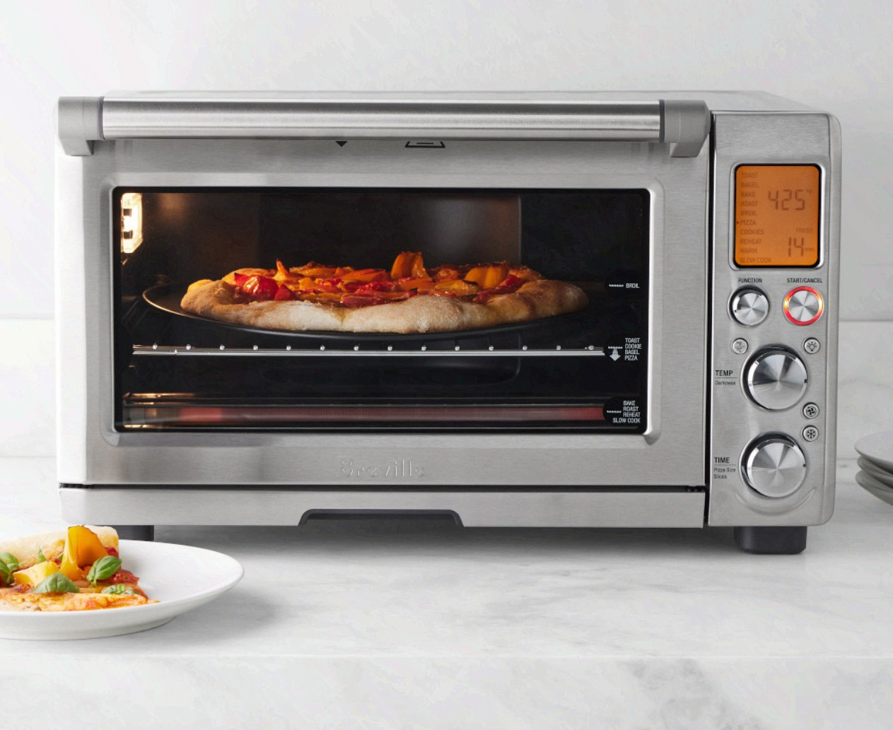 Breville BOV845BSS Smart Oven Pro Convection Toaster Oven Stainless Steel 1800W