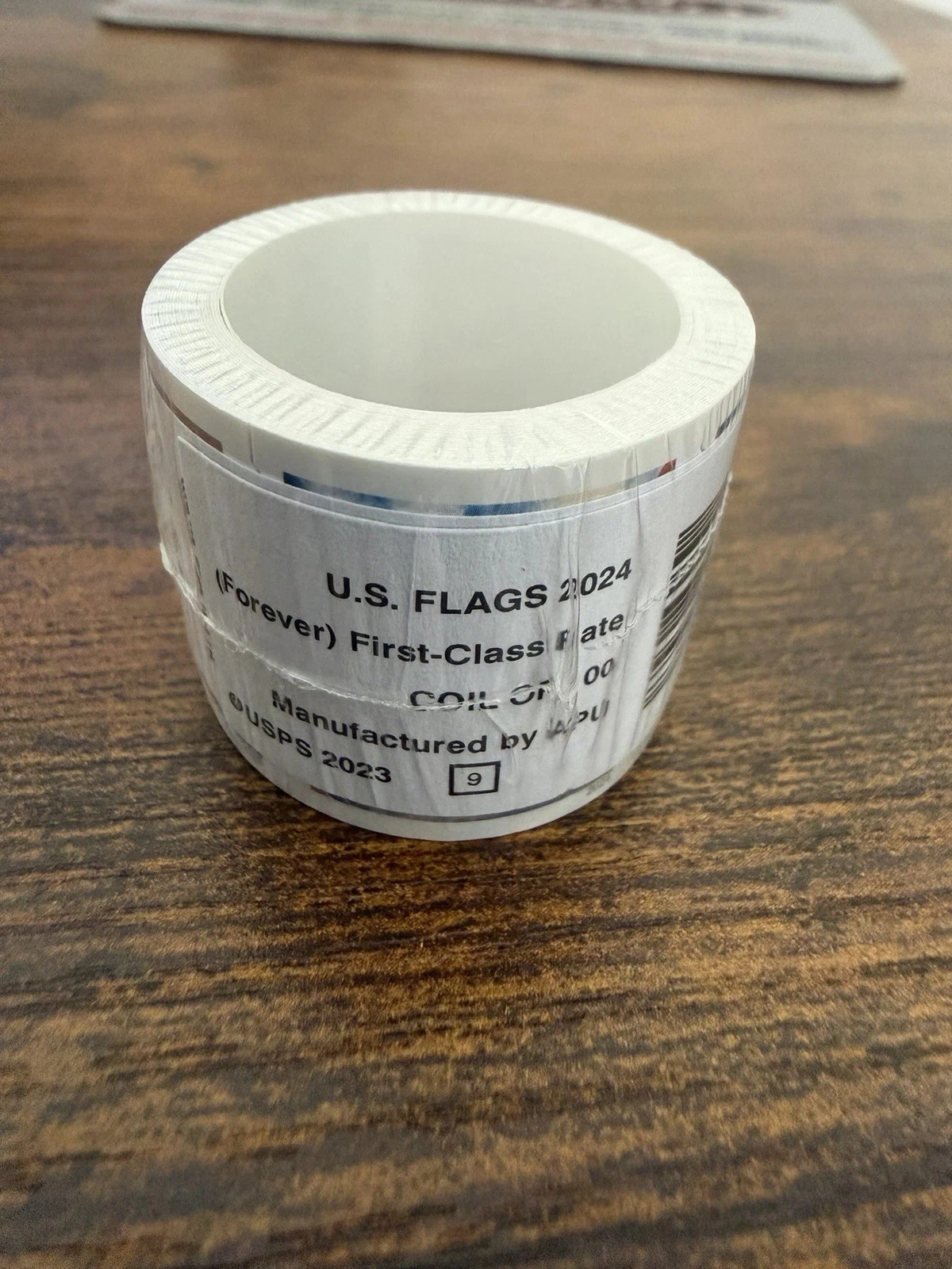 Roll Of 100 2024 US Flag First Class Postage - Free Same Day Shipping Roll Of 100 2024 US Flag First Class Postage - Free Same Day Shipping