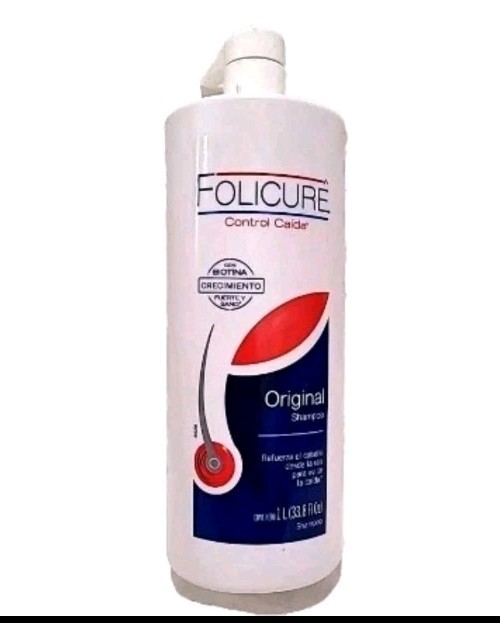 4x Folicure LITER 1 Liter Thinning Hair Original X-Large BOTTLES YOUTHFUL PUMP🔥