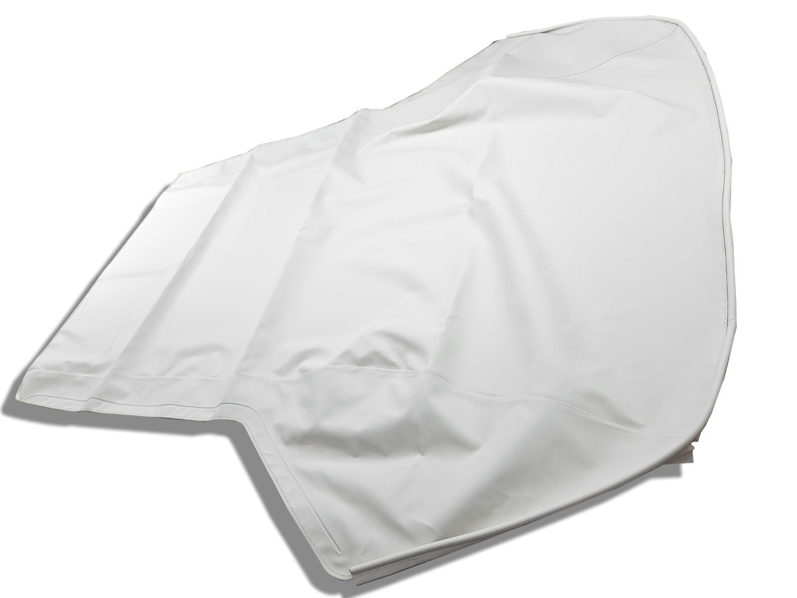 Fits 1958-1962 Volkswagen Beetle Convertible Top White Premium Canvas w/ Plastic