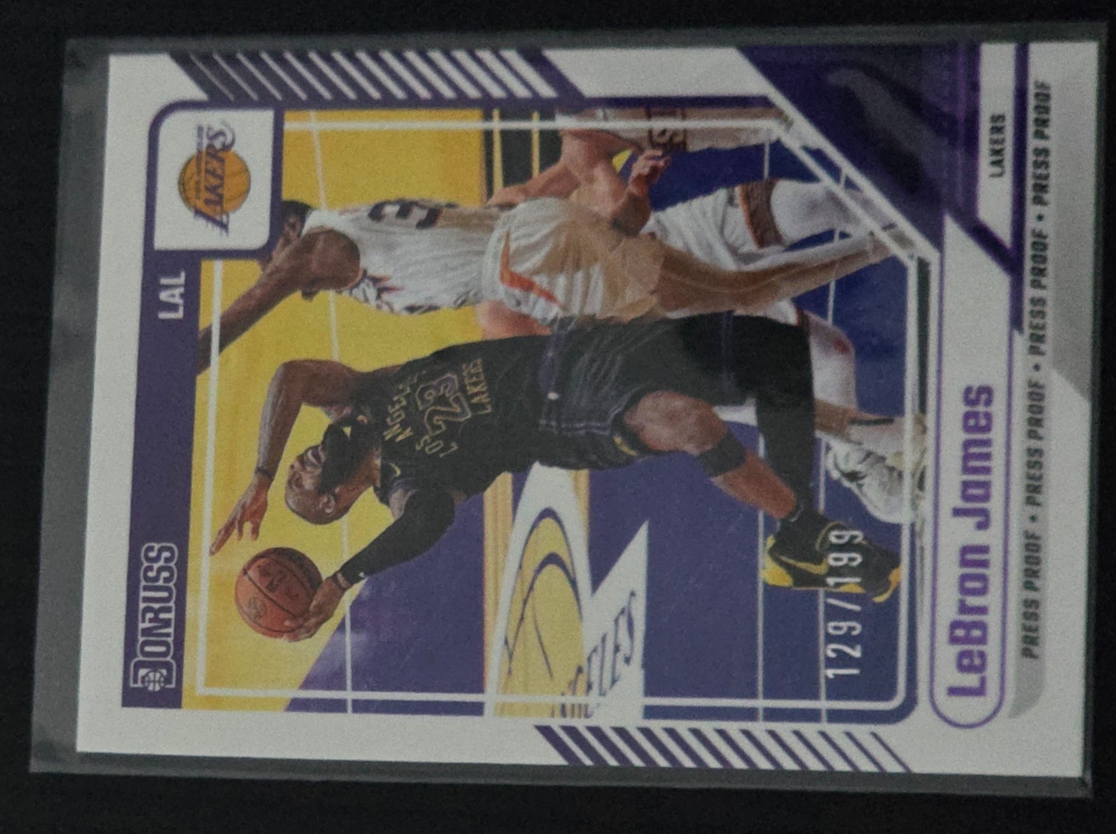 2024-2025 Panini Donruss Press Proof Lebron James 129/199 2024-2025 Panini Donruss Press Proof Lebron James 129/199
