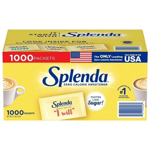Splenda Zero Calorie Sweetener Packets, 1,000 ct.