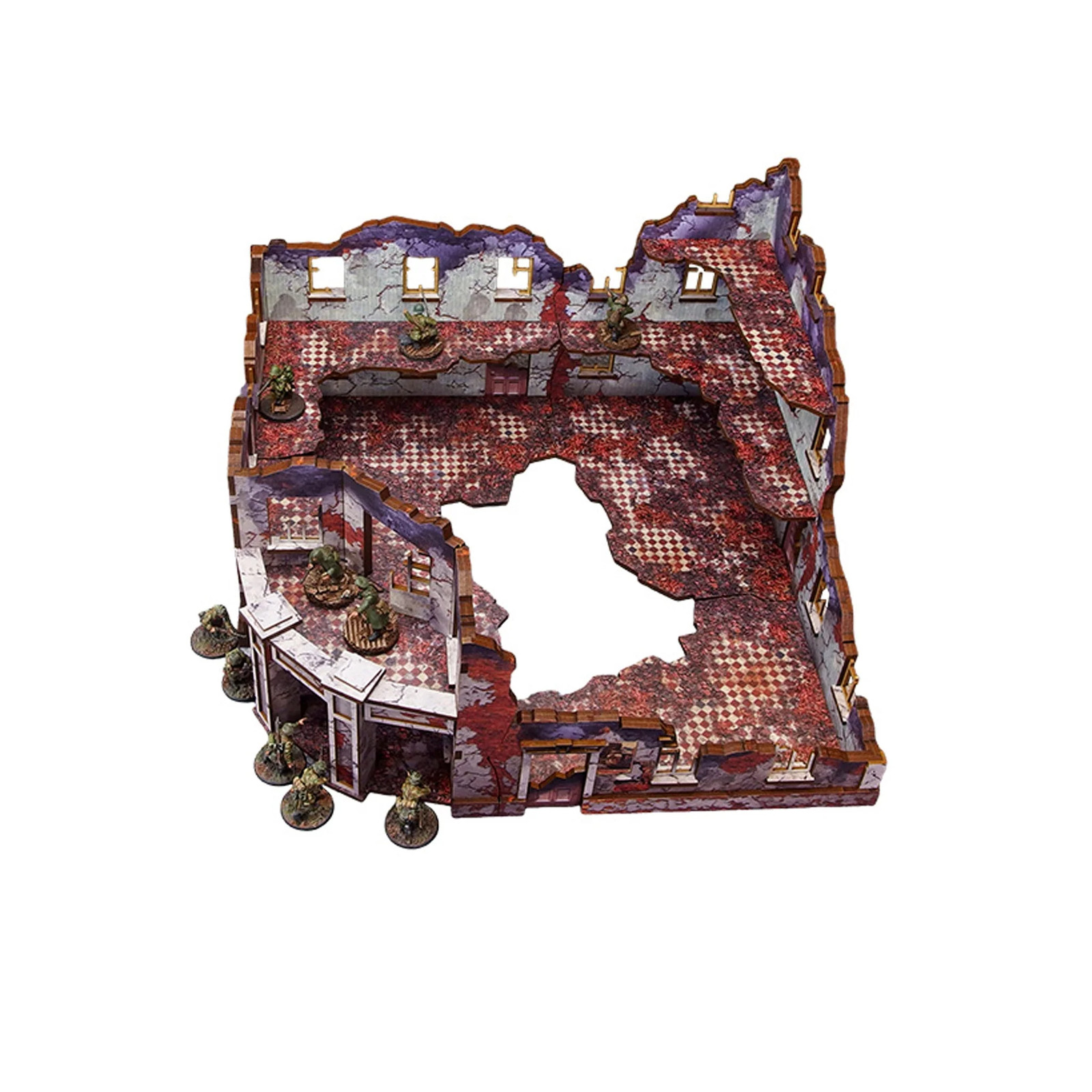 Micro Art Studio World War 2 Ostfront Stalingrad Univermag Front w/ Balcony