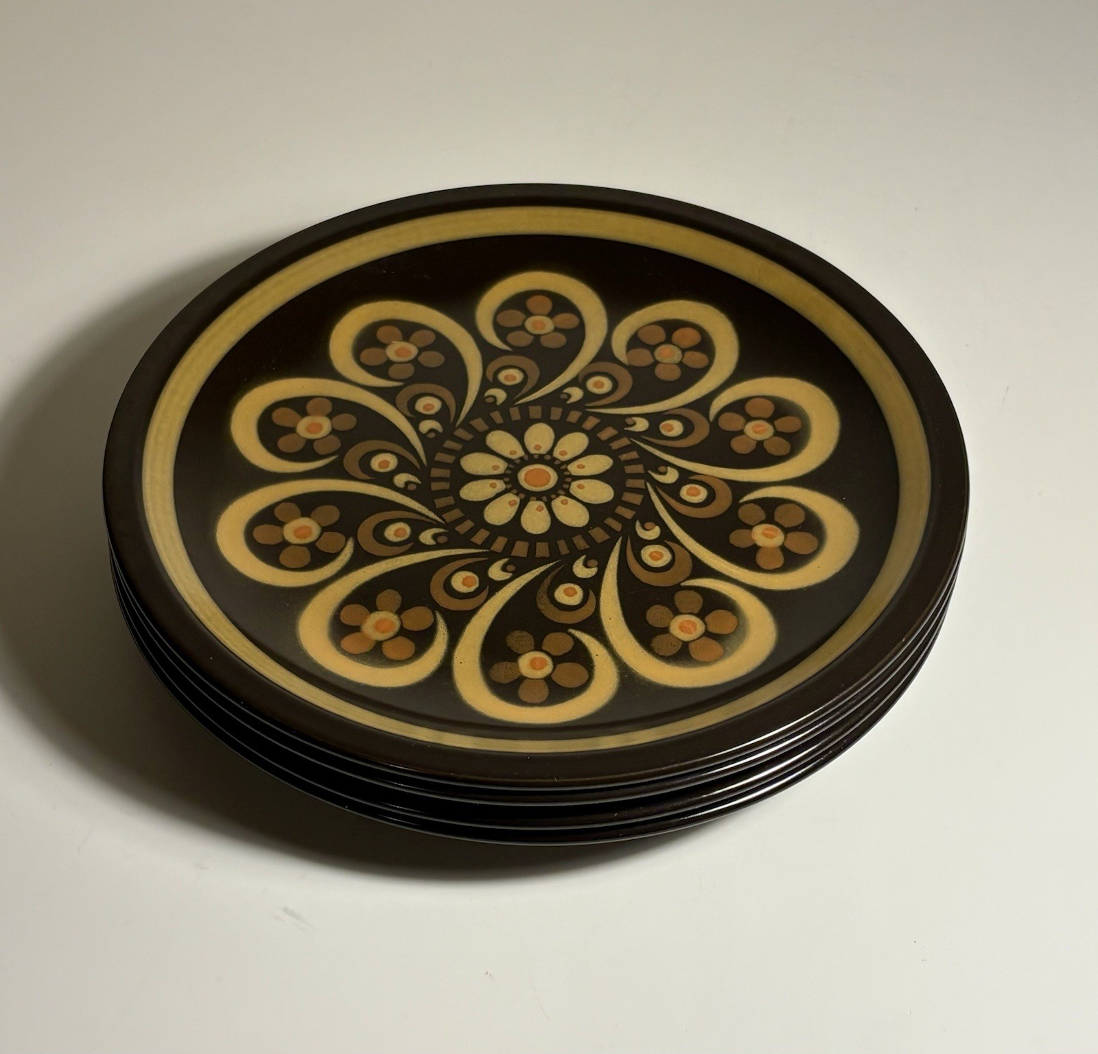 Set of 4 Mikasa 1970s Majorca Lodi 10.75” Dinner Plates Made in Japan MCM Rare Set of 4 Mikasa 1970s Majorca Lodi 10.75” Dinner Plates Made in Japan MCM Rare