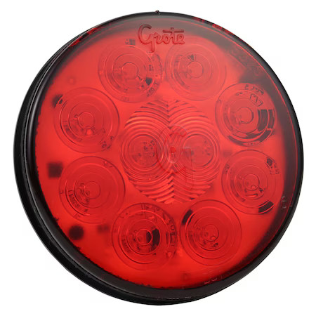 Grote 53252 Supernova, 10-Diode Pattern Led Stop/Tail/Turn Light, Round, 4 5/16 Grote 53252 Supernova, 10-Diode Pattern Led Stop/Tail/Turn Light, Round, 4 5/16