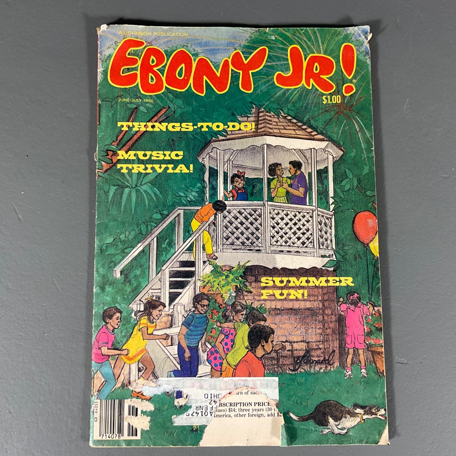 Vintage Ebony Jr Magazine June/July 1985 Things To Do Vol 13 No. 2 Johnson RARE Vintage Ebony Jr Magazine June/July 1985 Things To Do Vol 13 No. 2 Johnson RARE