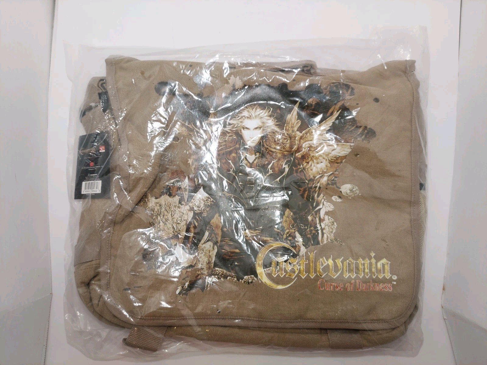 Castlevania Curse of Darkness PS2 Messenger Bag Konami NWT, RARE Vintage 2005 Castlevania Curse of Darkness PS2 Messenger Bag Konami NWT, RARE Vintage 2005