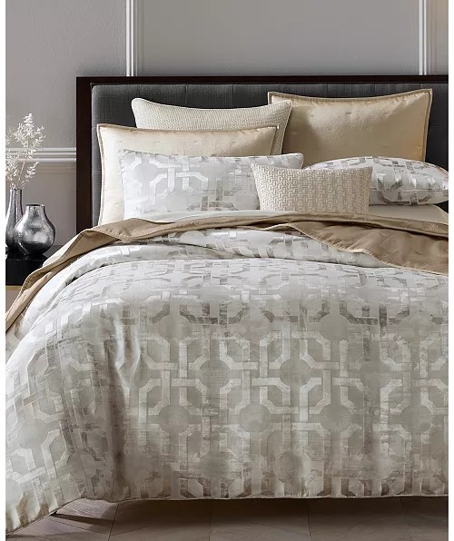 Hotel Collection Fresco Duvet Cover Set, Full/Queen $475 (Store Dispaly)