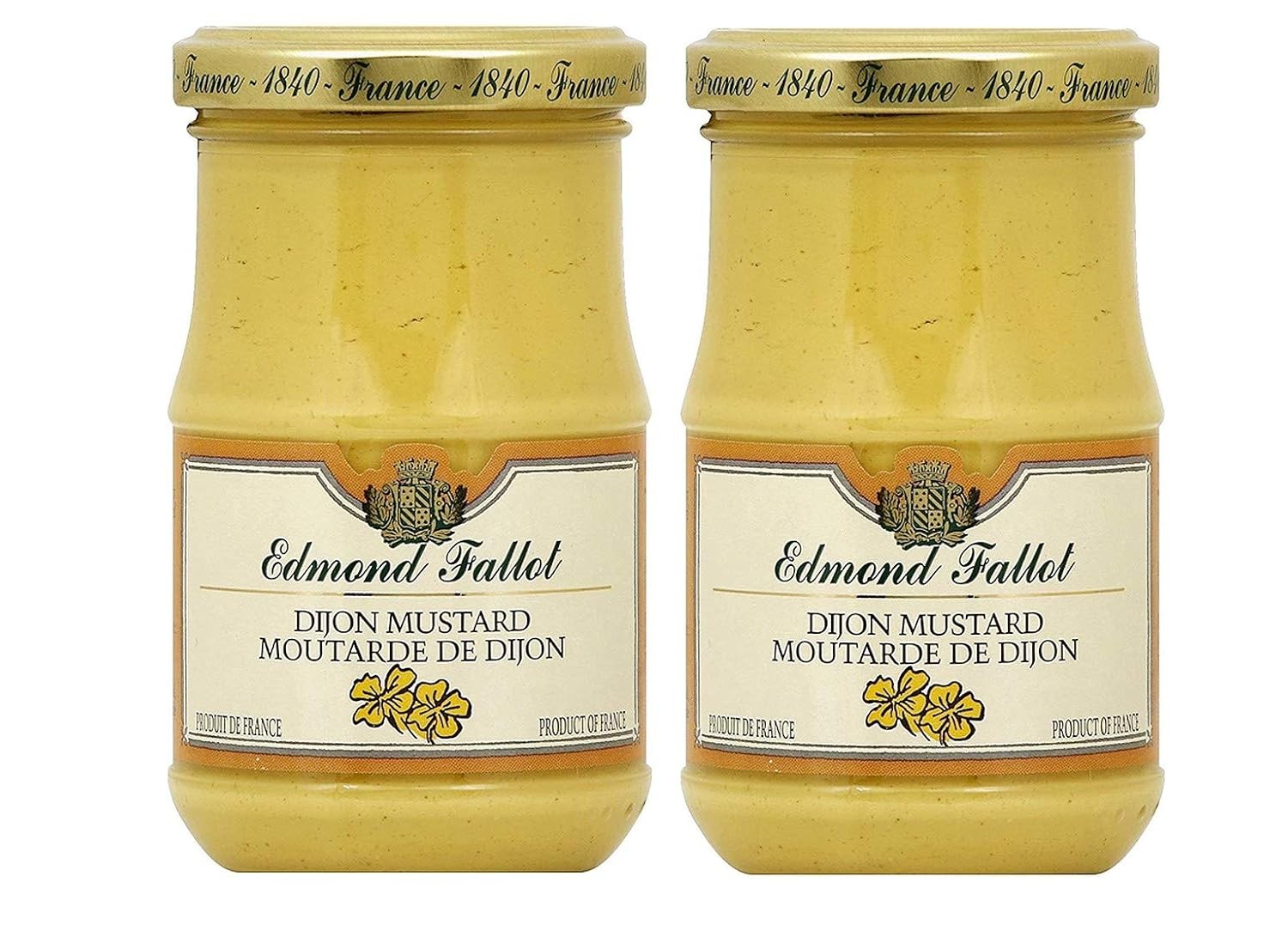 Edmond Fallot French Dijon Mustard 210g 2 Pack Jar
