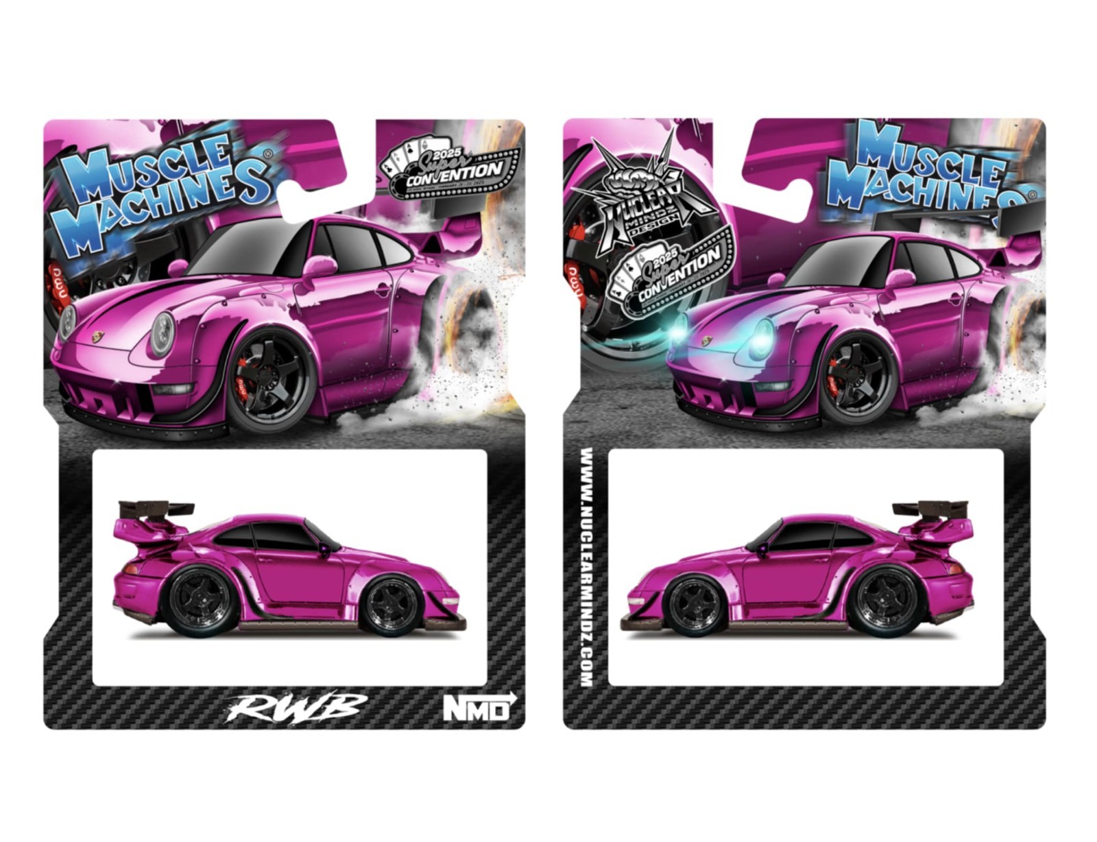 Muscle Machines Las Vegas 2025 Pink Dinner RWB Porsche 1 of 1500