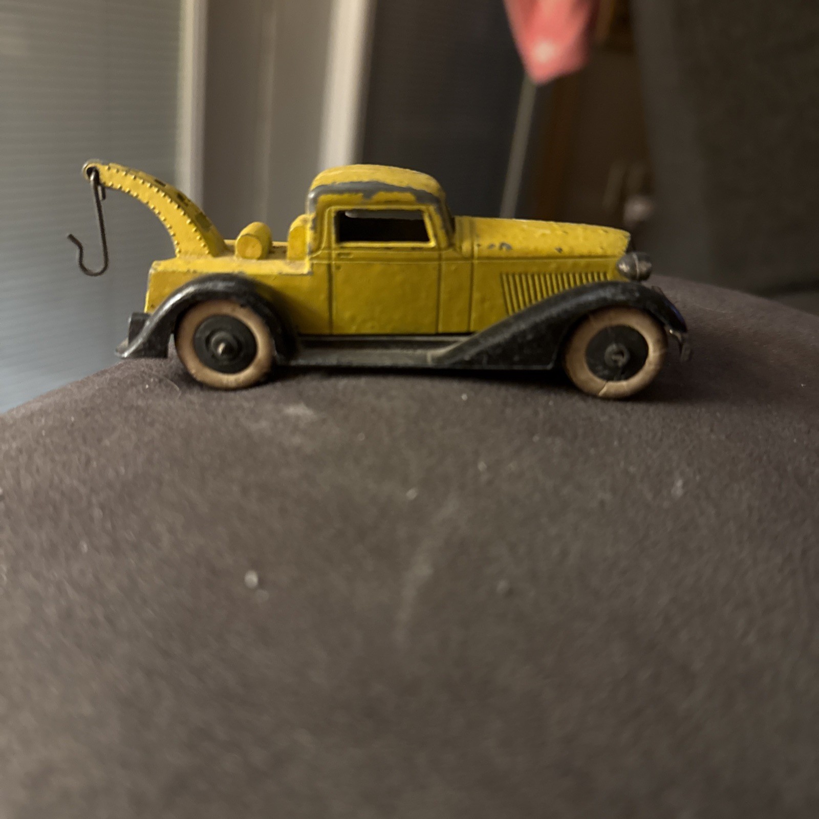 Antique 1930’s Tootsie Toy Graham Tow Truck “Wrecker” Yellow/Black Rare