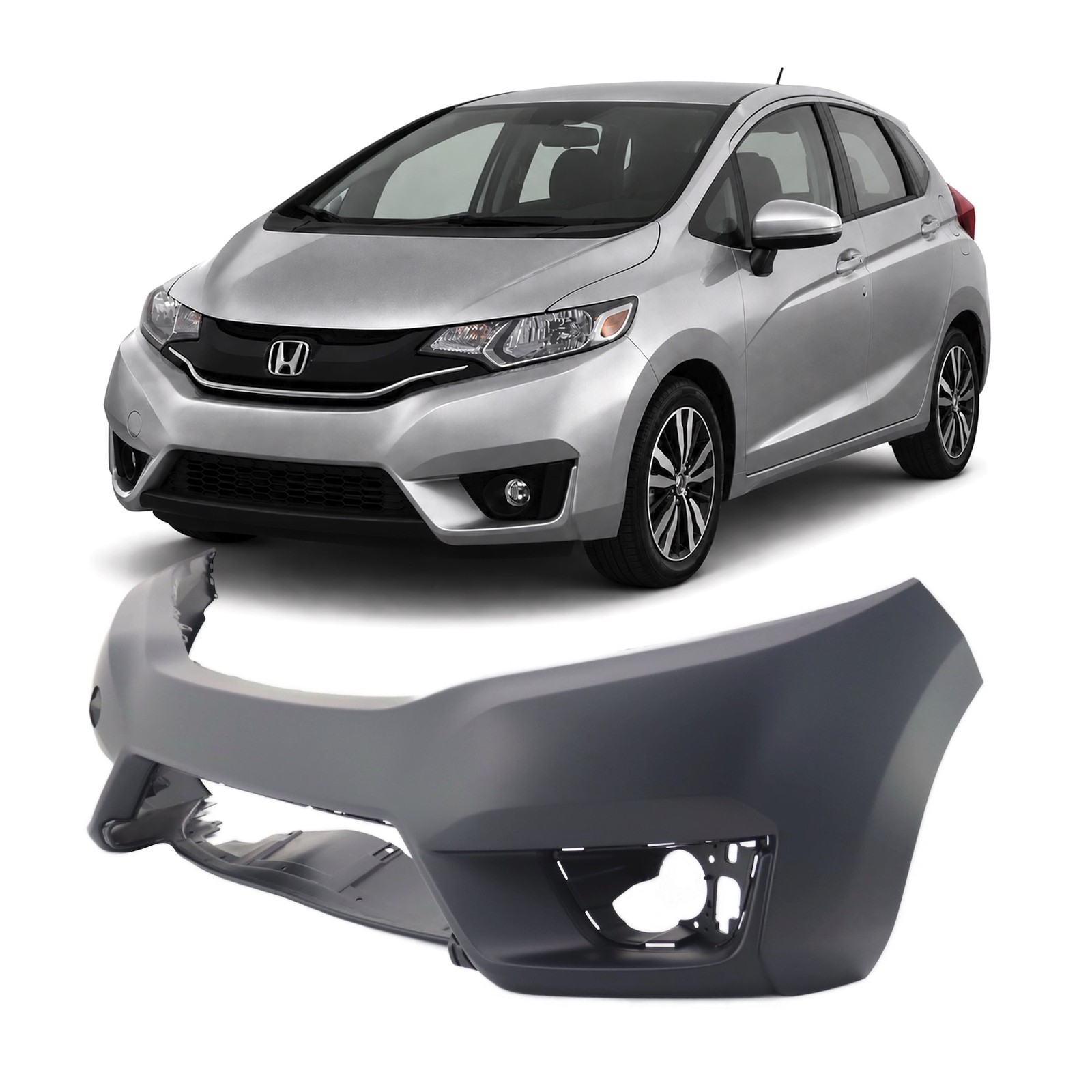 2015-2017 Honda Fit EX EX-L LX SE Front Bumper Cover HO1000297 04711T5RA00ZZ