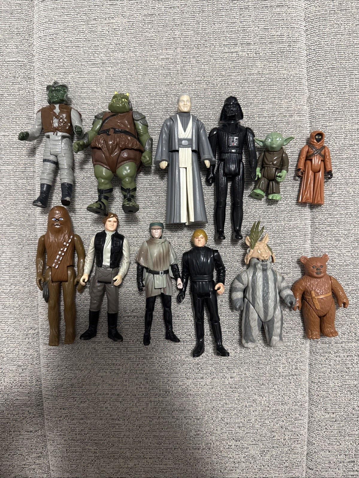 Vintage 1980s Star Wars Mini Action Figures Lot Vintage 1980s Star Wars Mini Action Figures Lot
