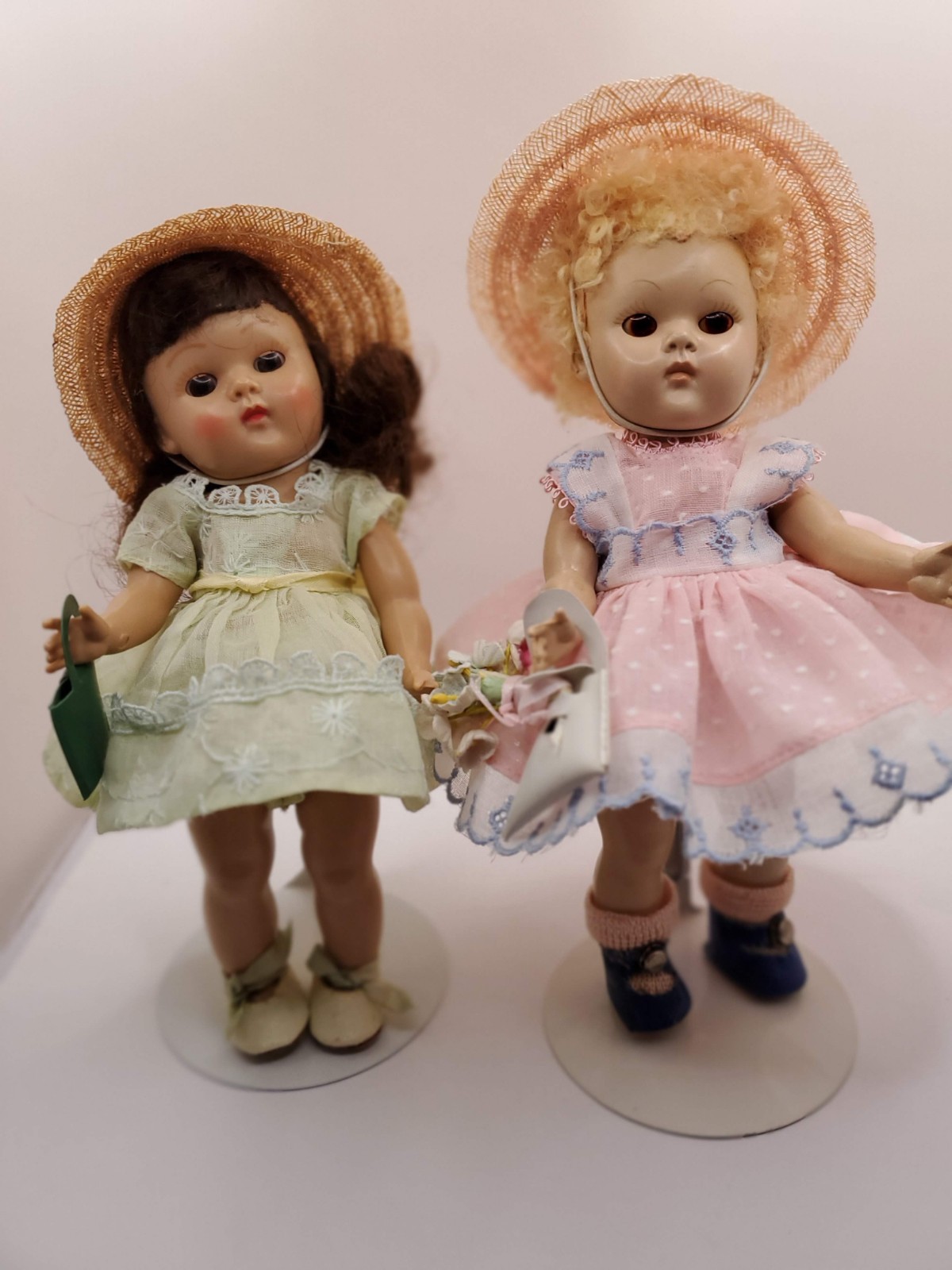 Two Vintage Ginny dolls from the Early 1950’s