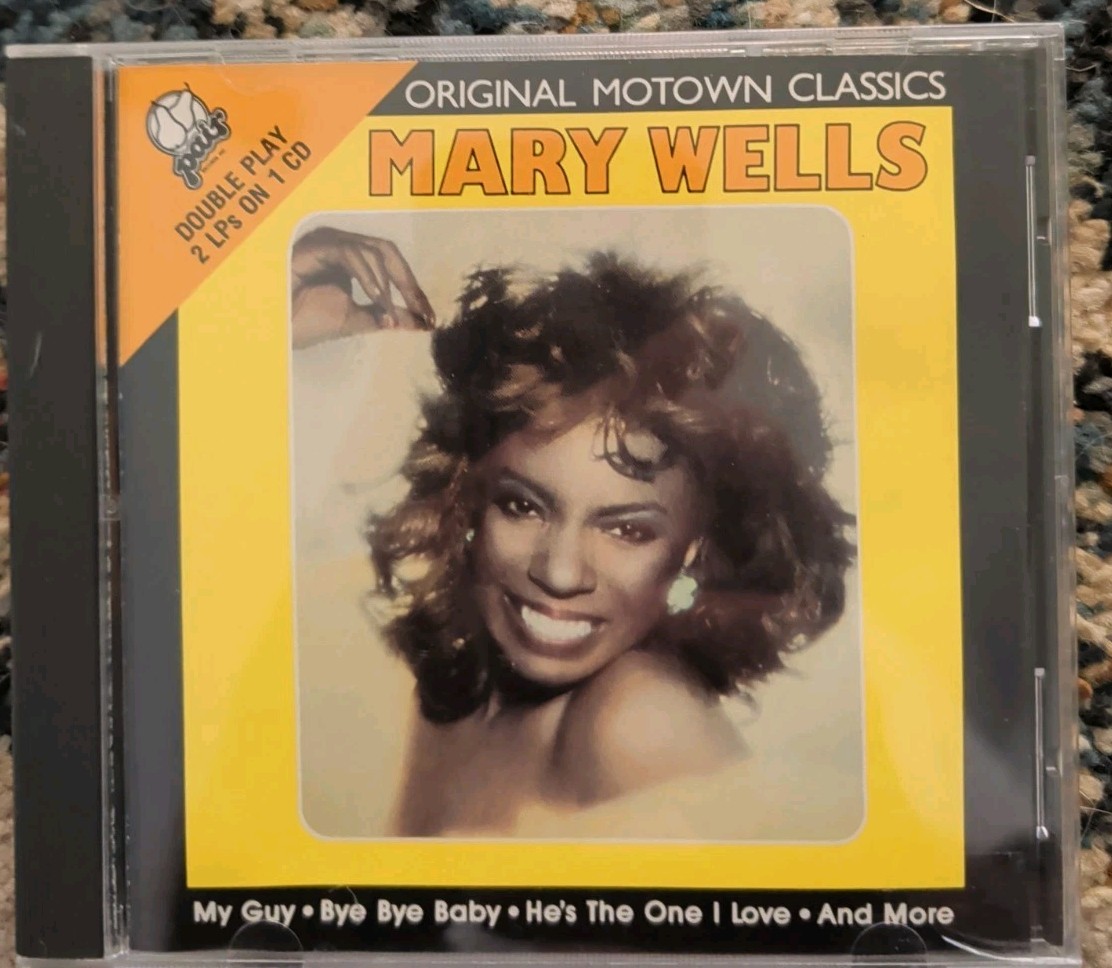 RARE Mary Wells CD - Original Motown Classics - 15 Tracks - Pair PCD-2-1270 RARE Mary Wells CD - Original Motown Classics - 15 Tracks - Pair PCD-2-1270