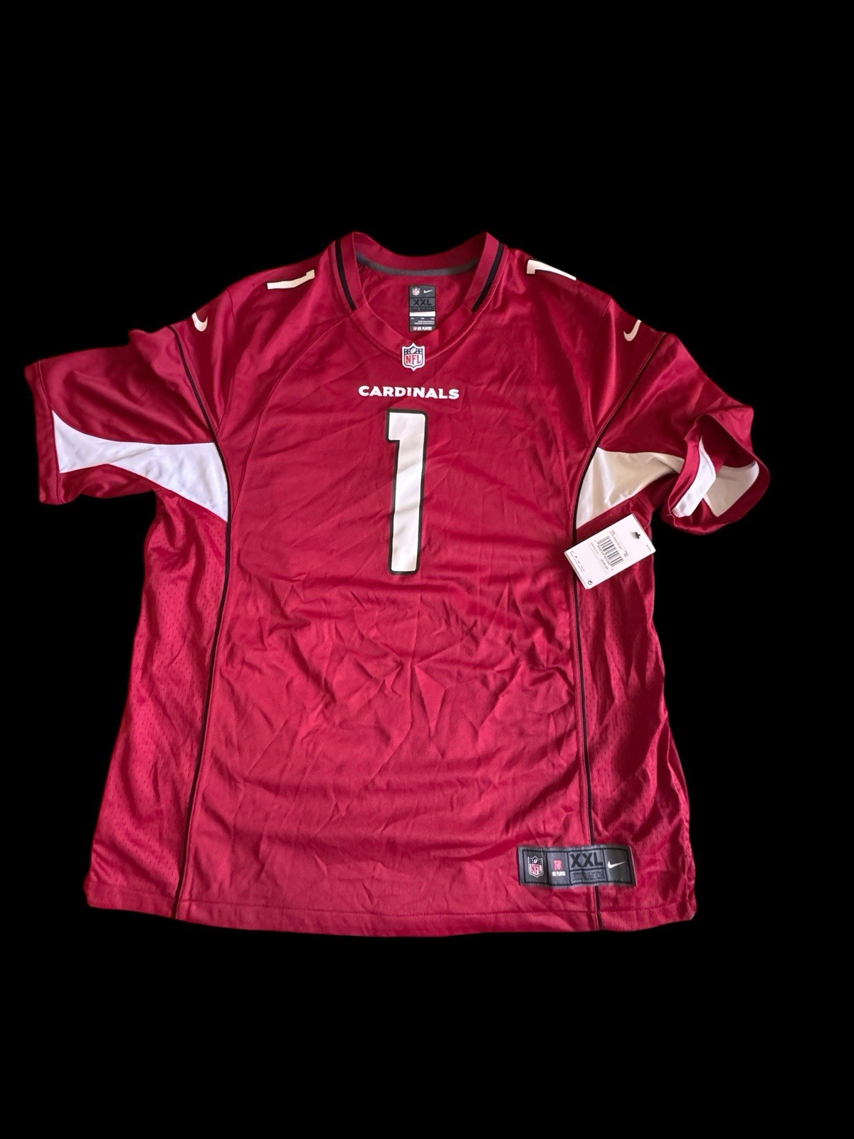 New Nike Kyler Murray NFL Jersey 2XL $130 Value New Nike Kyler Murray NFL Jersey 2XL $130 Value