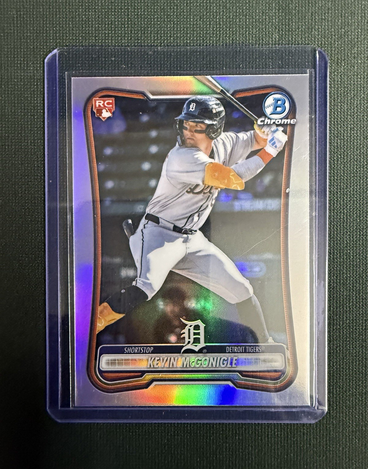 2026 Bowman Chrome Kevin McGonigle Detroit Tigers Chrome Prospects Red Rookie 2026 Bowman Chrome Kevin McGonigle Detroit Tigers Chrome Prospects Red Rookie