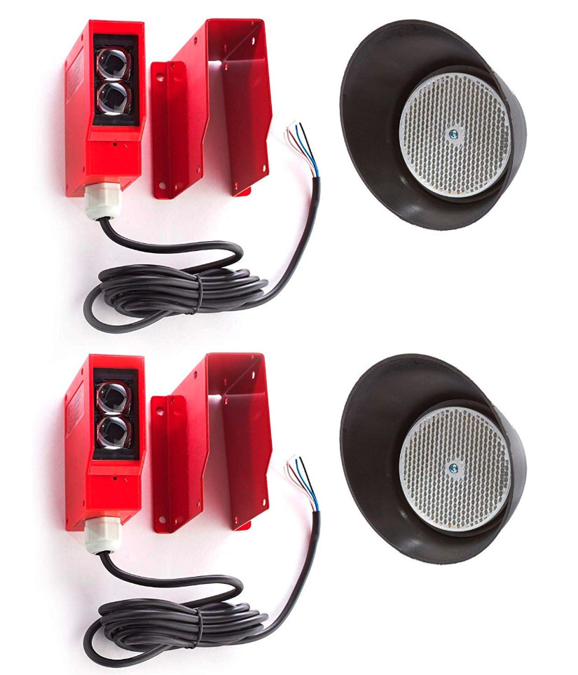 (2) Photo Safety Beam For Sensor, Gates, Garage Doors, Safety Indoor/Outdoor (2) Photo Safety Beam For Sensor, Gates, Garage Doors, Safety Indoor/Outdoor