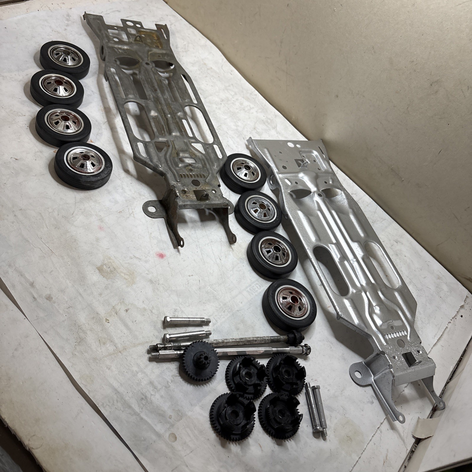 Vintage 1966 Model Ford Mustang Coupe AMF Wen-Mac Parts/Restore Pair Of Frames Vintage 1966 Model Ford Mustang Coupe AMF Wen-Mac Parts/Restore Pair Of Frames