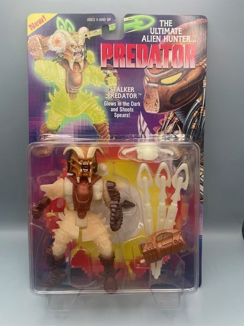NEW - SEALED Kenner Stalker Predator Action Figure Glow in the Dark 1994 NEW - SEALED Kenner Stalker Predator Action Figure Glow in the Dark 1994