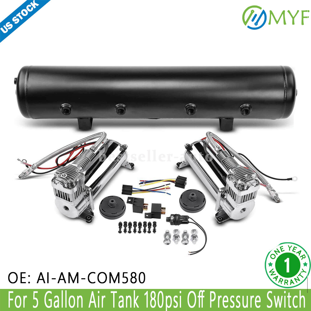 580 Air Ride Suspension Compressors 150 psi On 180 psi Off Pressure Switch