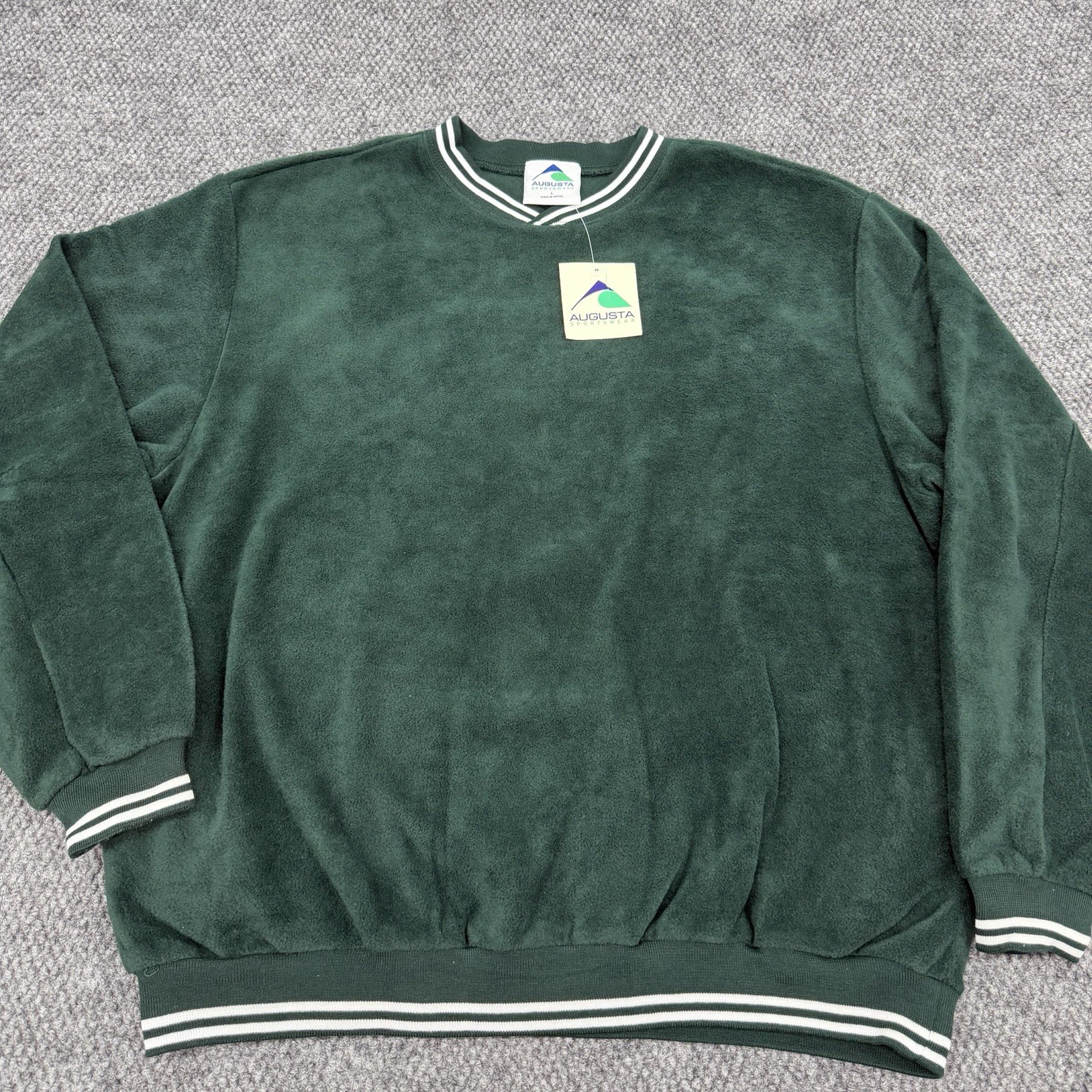 Vintage Augusta Sportswear Men’s Large Green Pullover Sweatshirt Golf Tennis 90s Vintage Augusta Sportswear Men’s Large Green Pullover Sweatshirt Golf Tennis 90s