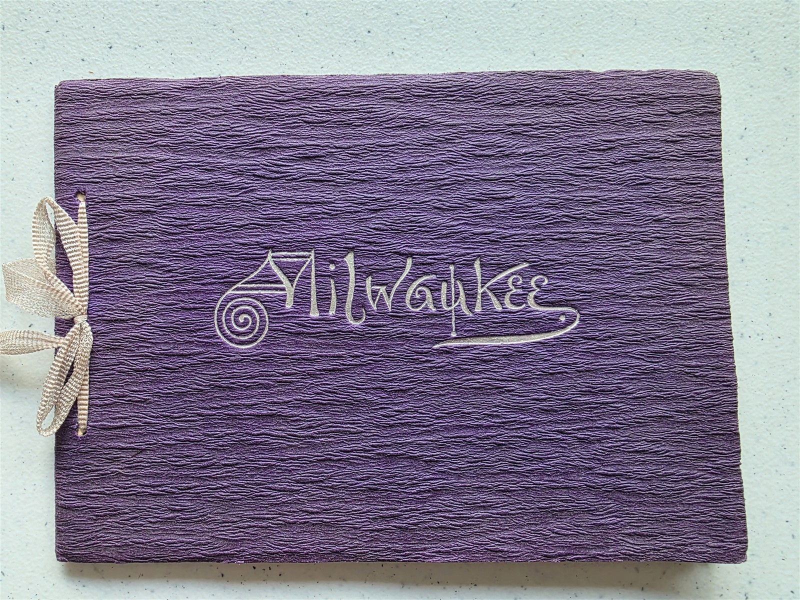 Milwaukee Wisconsin Antique 1900 Book Portfolio of Photographs, 15 Photogravures