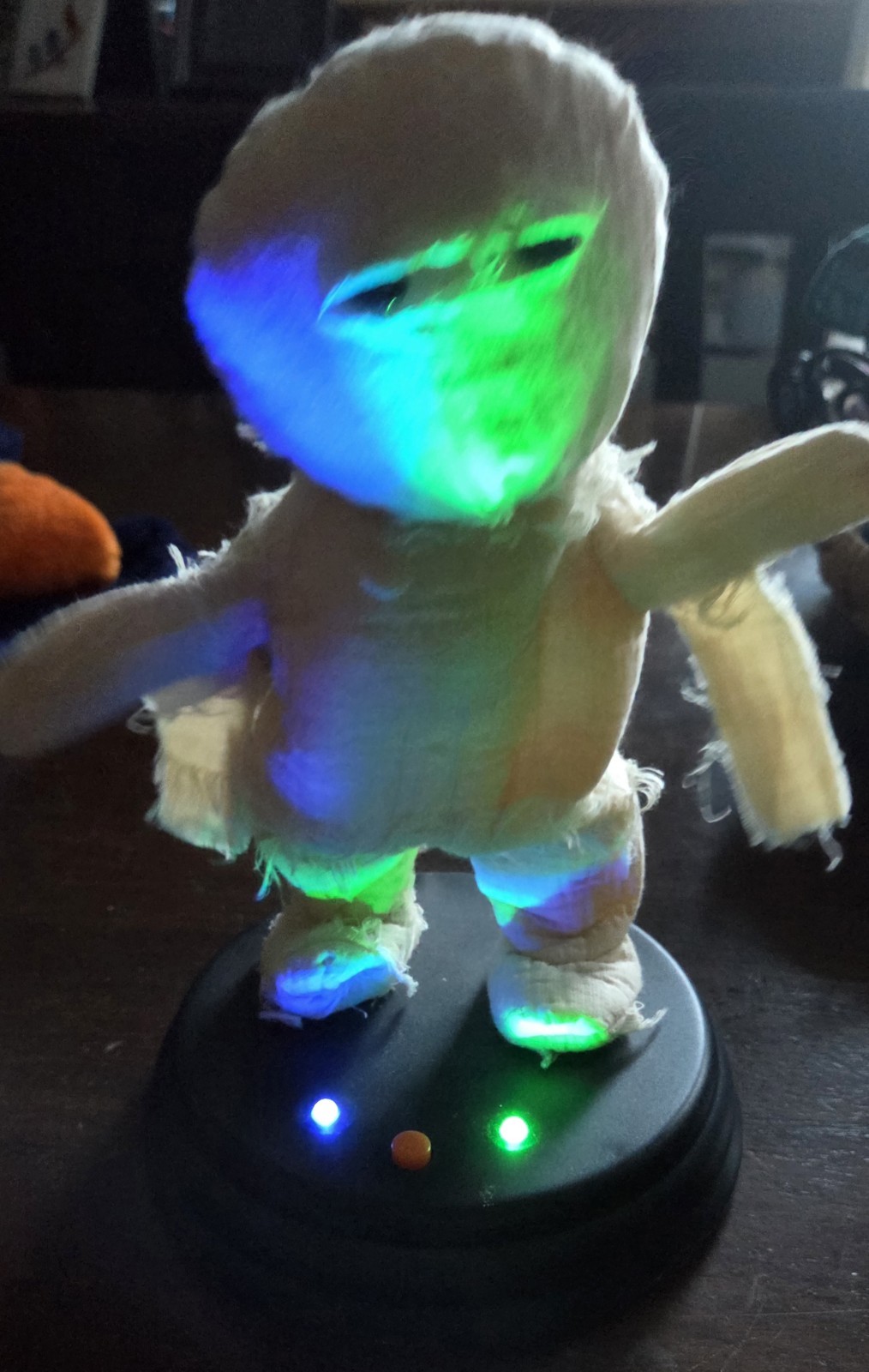 VTG Gemmy Animated Mummy Grave Raver Song “Thriller” Lights Works 2014 Halloween VTG Gemmy Animated Mummy Grave Raver Song “Thriller” Lights Works 2014 Halloween