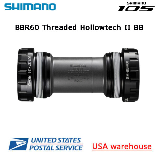 Shimano 105 Ultegra SM-BBR60 Hollowtech II Threaded 68mm / 70mm Bottom Bracket Shimano 105 Ultegra SM-BBR60 Hollowtech II Threaded 68mm / 70mm Bottom Bracket