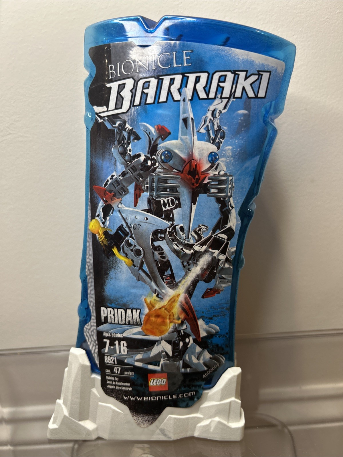 2006 Lego Bionicle Barraki Pridak 8921 New Sealed Lego #8921 See All The Picture 2006 Lego Bionicle Barraki Pridak 8921 New Sealed Lego #8921 See All The Picture