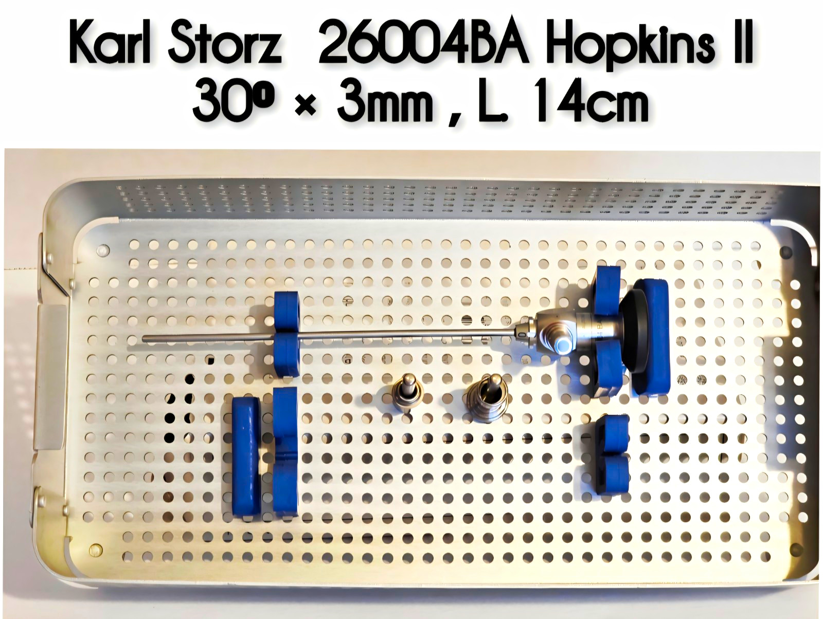 Karl Storz 26004BA Hopkins II Rigid Laparoscope 30° 3mm 14cm